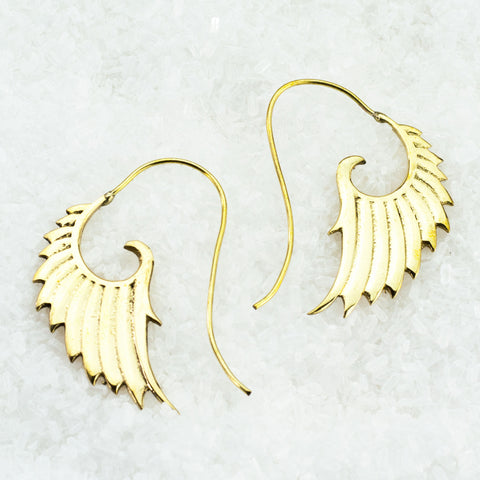 Indian Brass Earrings - BS-B503