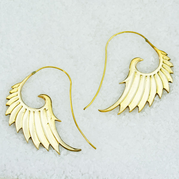 Indian Brass Earrings - BS-A603