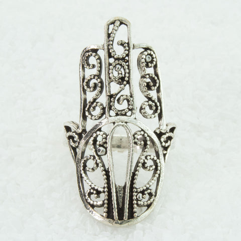 Tibetan Silver Ring  GR-B502